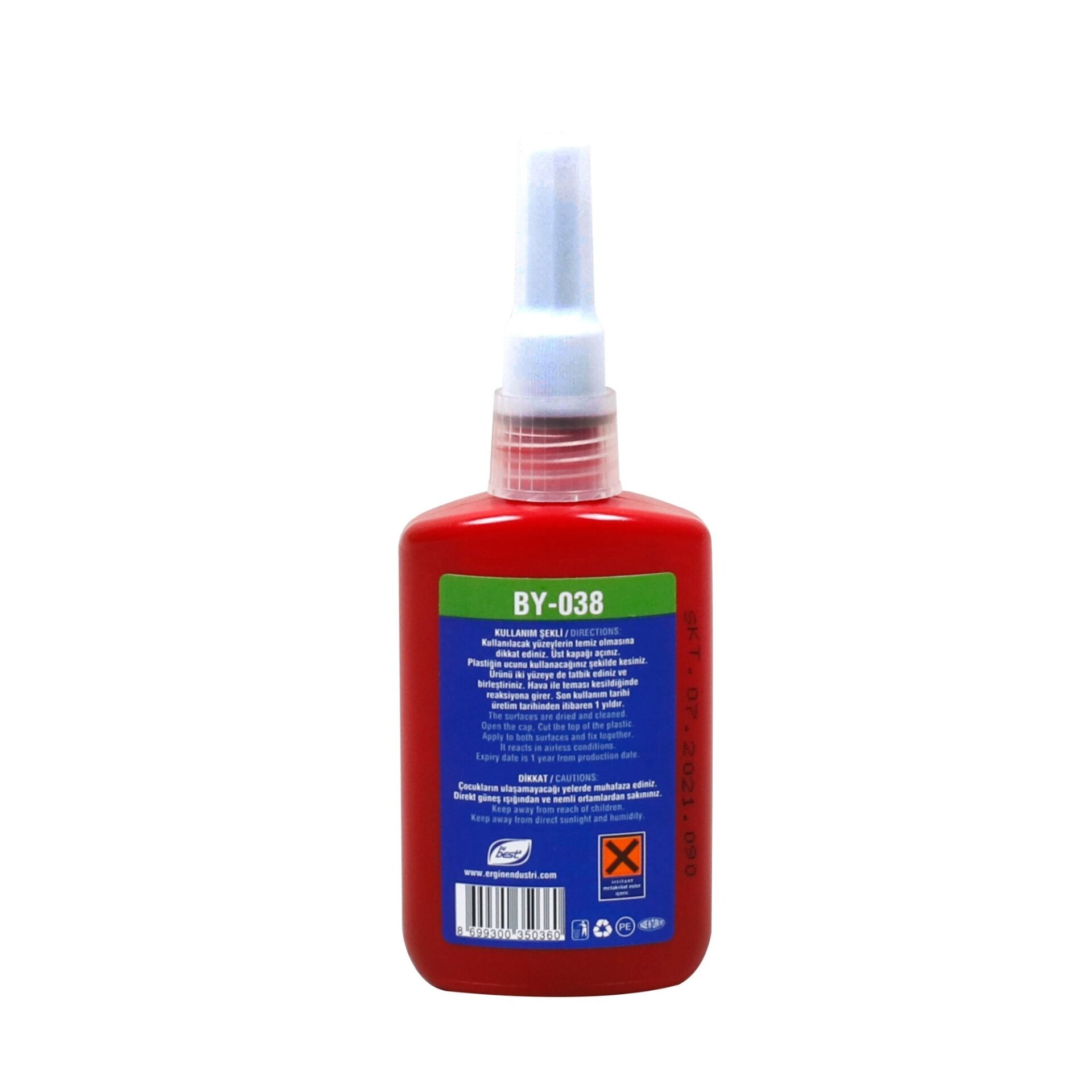 BY038 YÜKSEK KUVVET KENETLEYİCİSİ 50 ML