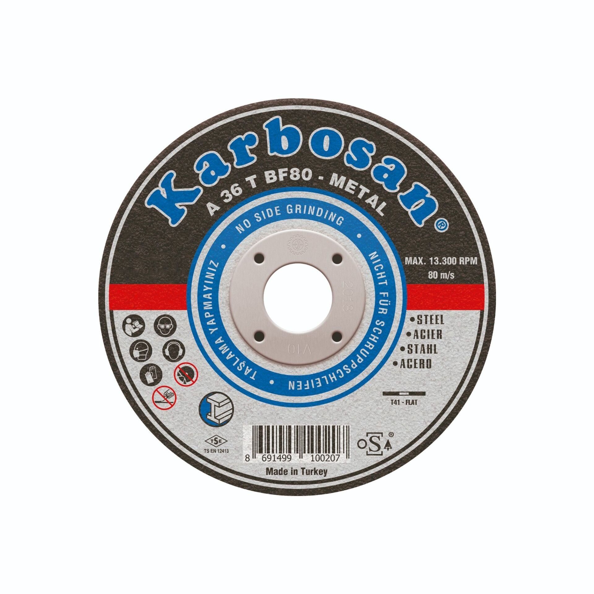 KARBOSAN NK METAL KESME 350x3.5x25.4 (910860)