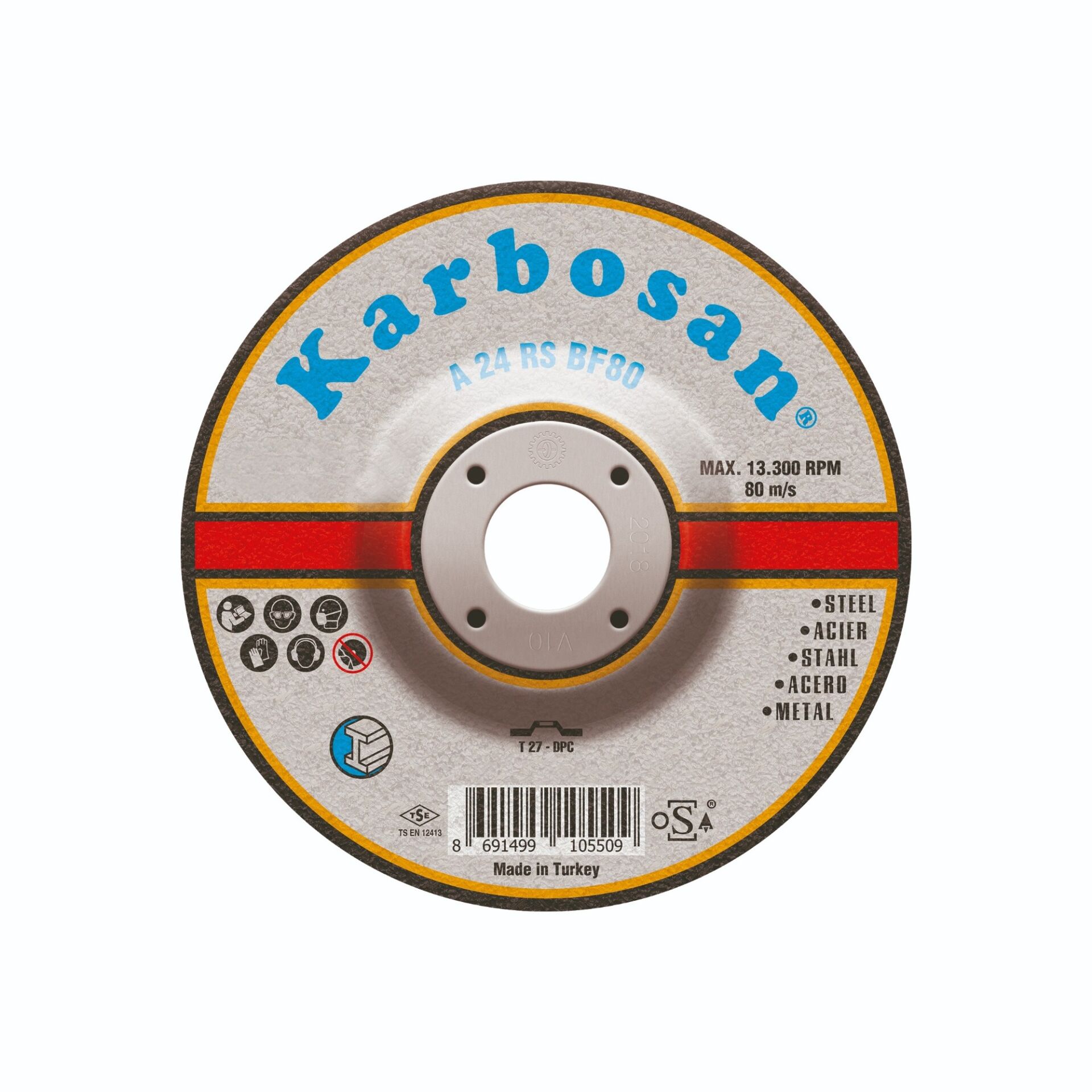 KARBOSAN NK FLEX TAŞLAMA 180x8.0x22 (910580)