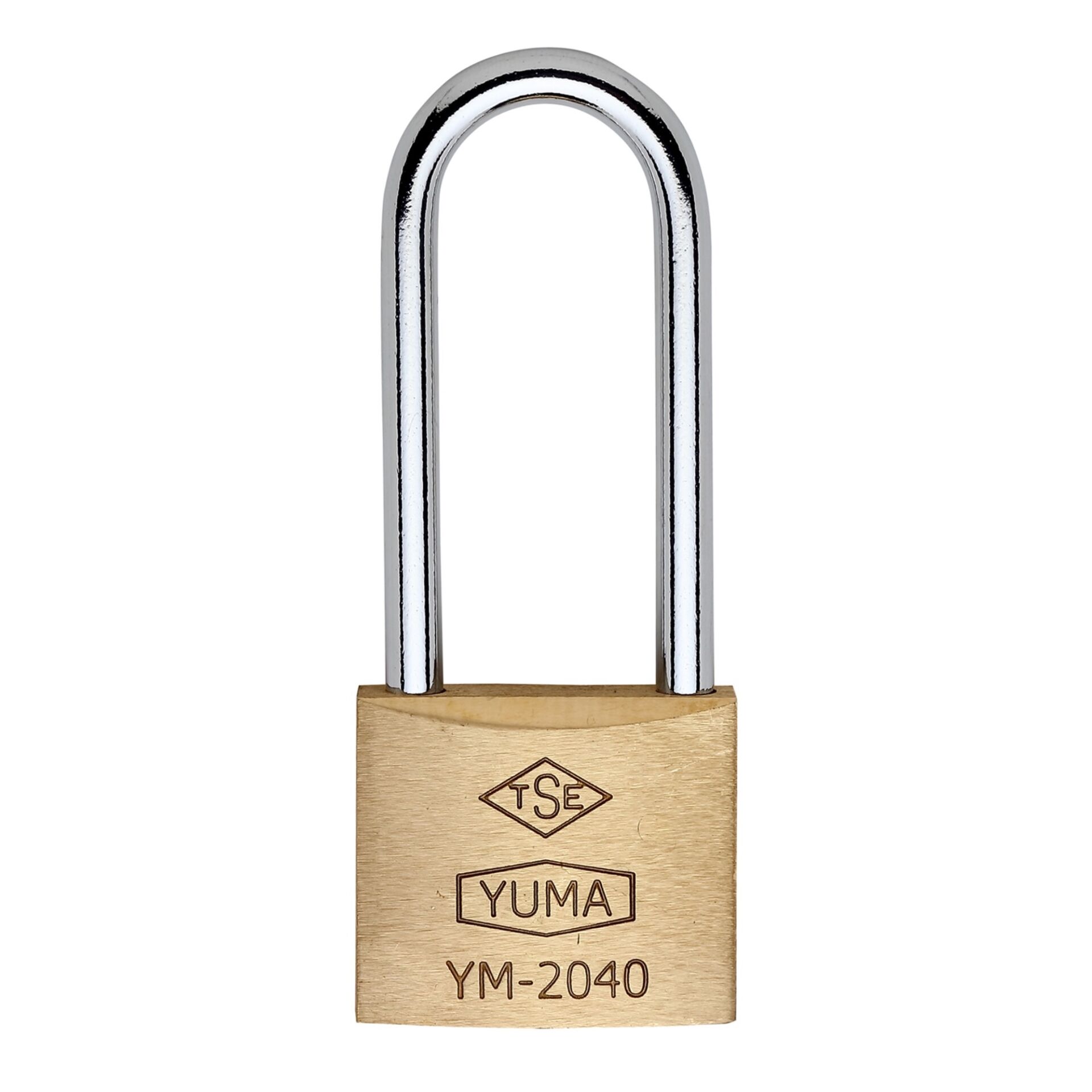 YUMA PİRİNÇ ASMA KİLİT UZUN 40 MM YM-2040L