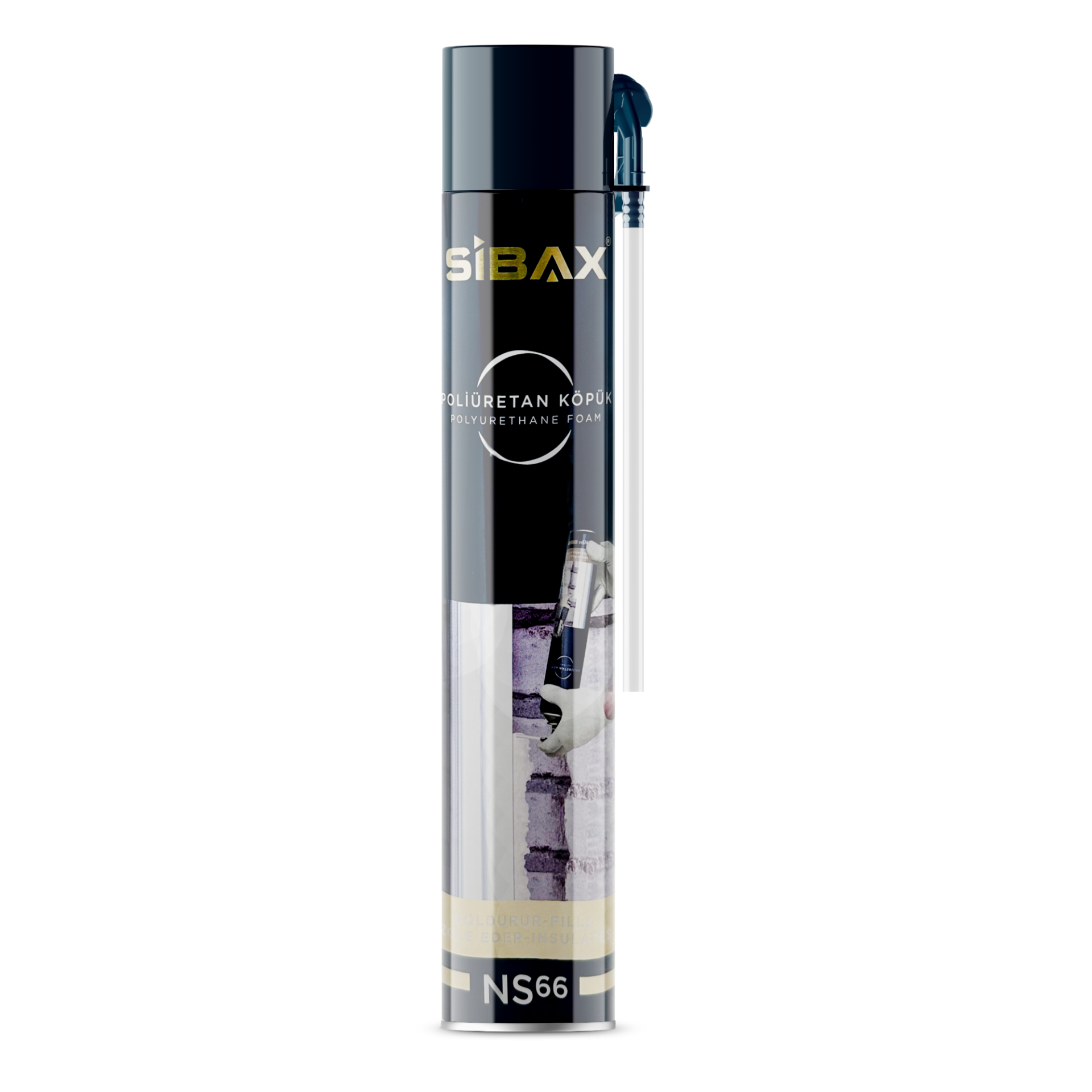 SİBAX POLİÜRETAN KÖPÜK 600 GR NS66