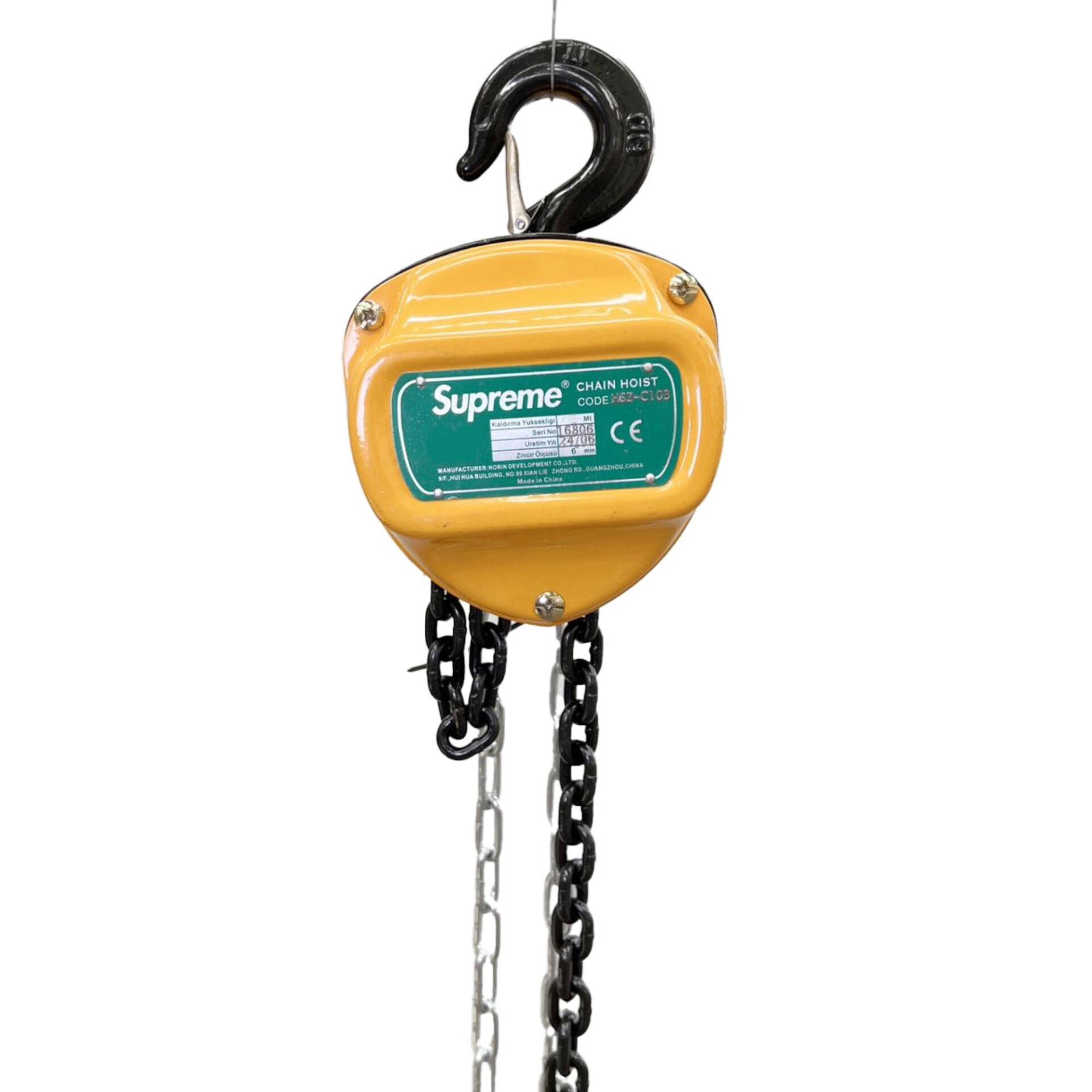 SUPREME CERASKAL 1 T x 3 M HSZ-C103 (CHAIN HOIST)