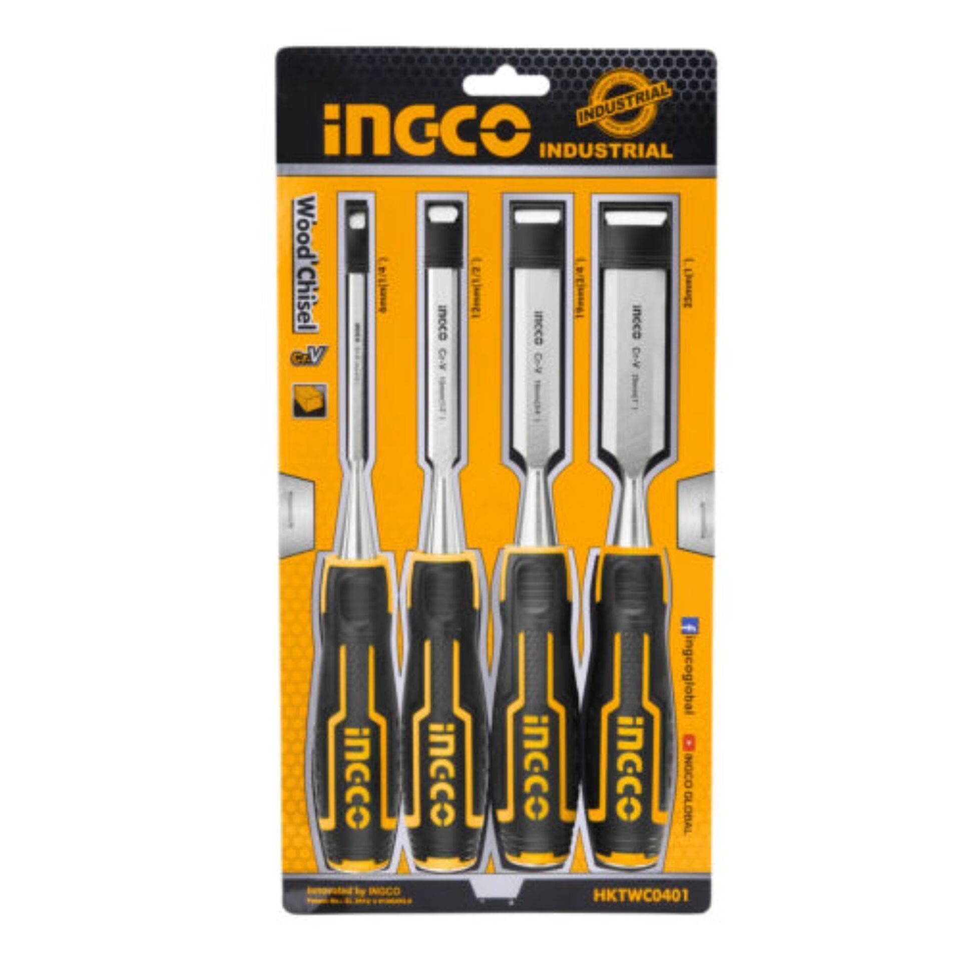 İNGCO HKTWC0401 ISKARPELA SETİ 4 LÜ