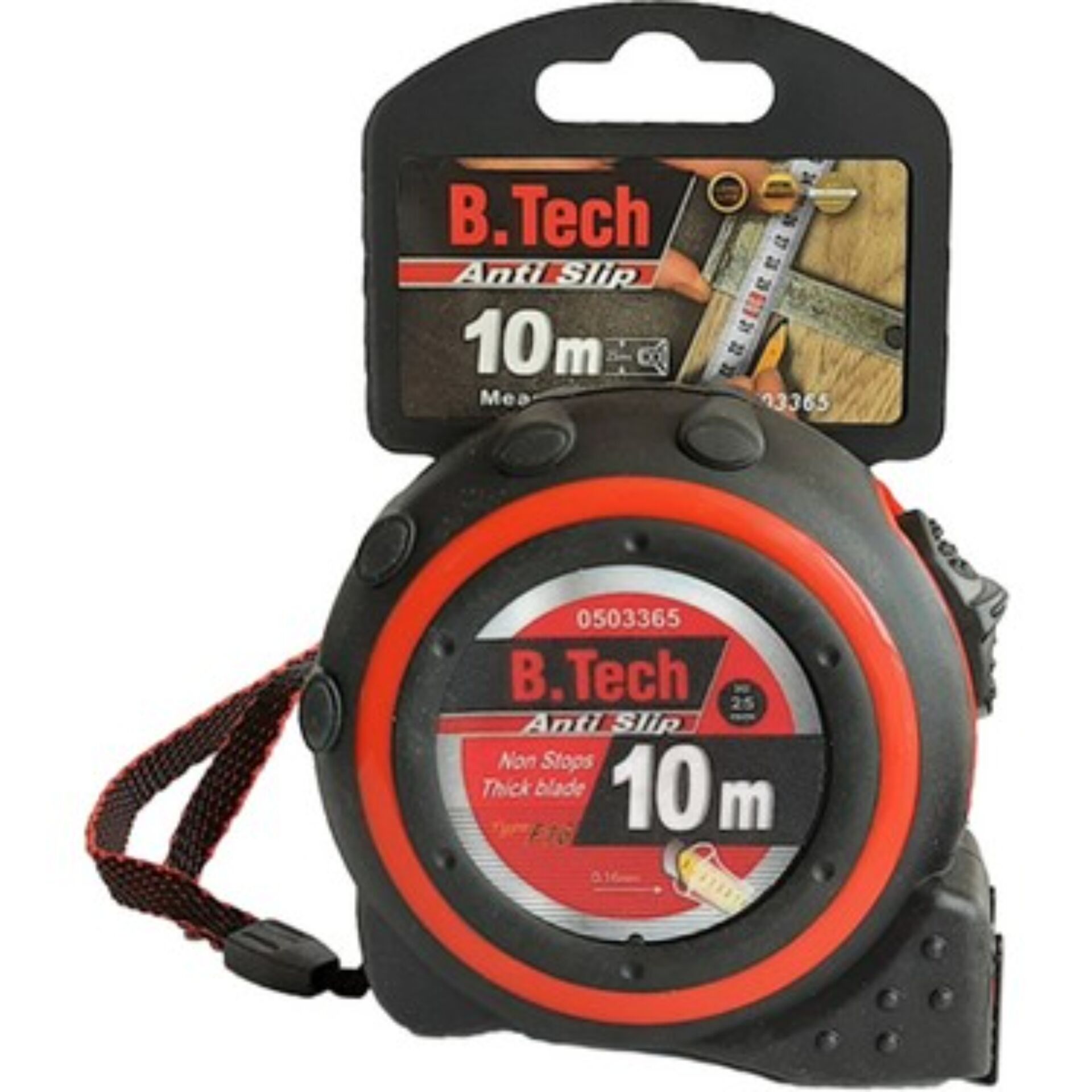 B-TECH PROF. MUHAFAZALI ŞERİT METRE 10x25MM 503365
