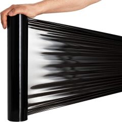 SİYAH STREÇ 17 MİC.2000 GR (350 GR+1650 GR) 210 MT