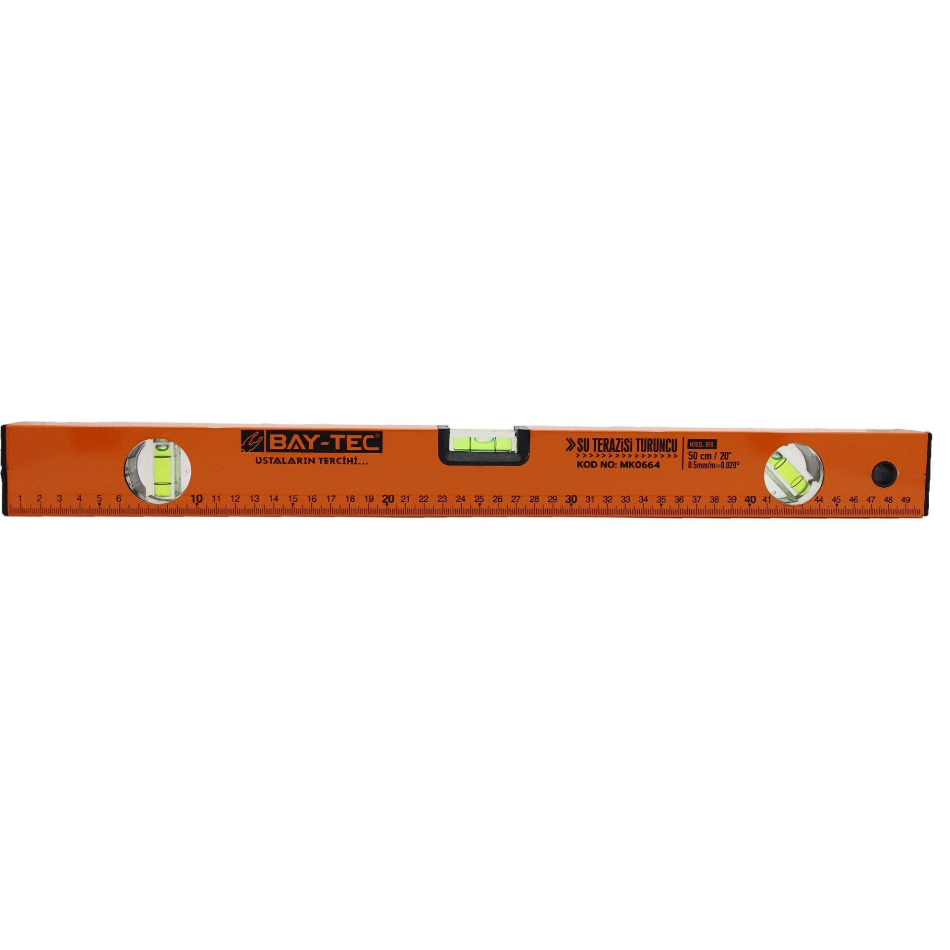 BAYTEC MK0664 SU TERAZİSİ TURUNCU 50 CM