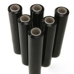 SİYAH STREÇ 17 MİC.2000 GR (350 GR+1650 GR) 210 MT