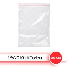 KİLİTLİ POŞET 16x20 30 MİC.(600 AD.)