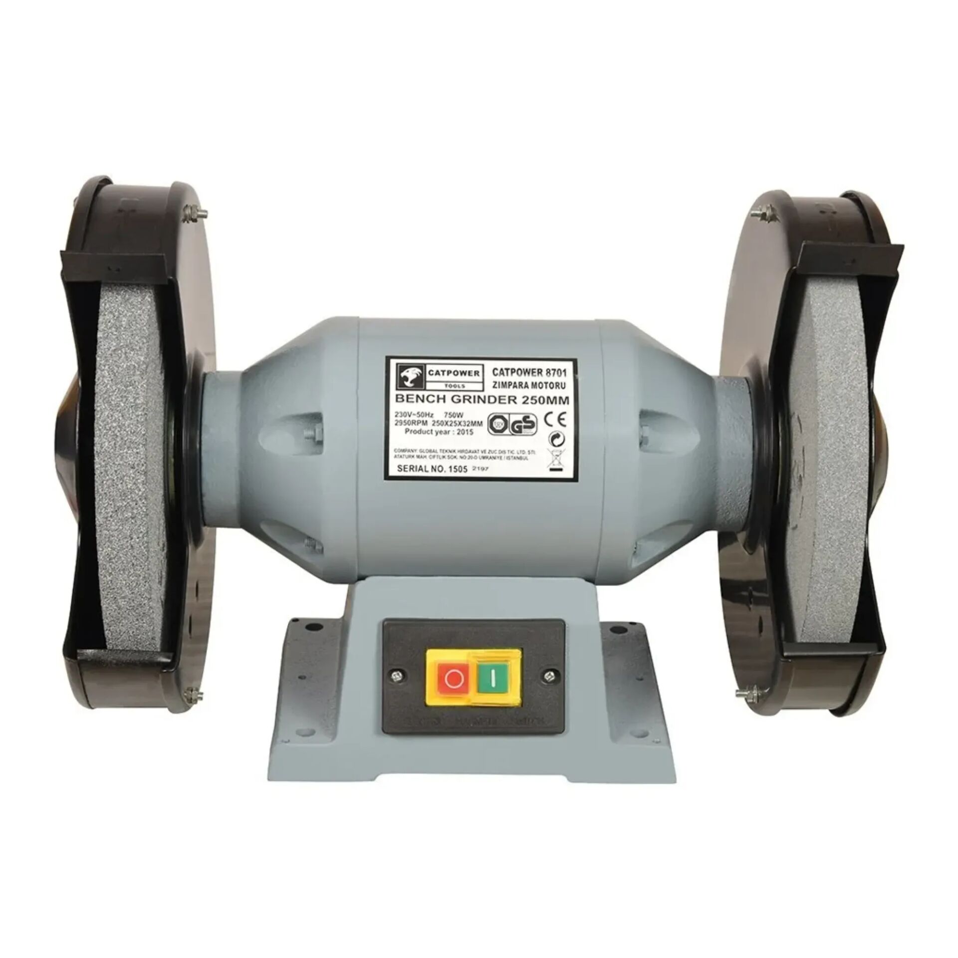 CATPOWER ZIMPARA MOTORU SABİT 250 MM 750W 8701