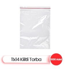 KİLİTLİ POŞET 11x14 30 MİC.(1000 AD.)