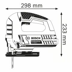 BOSCH DEKUPAJ GST8000E+ EKS.ZIMPARA GEX125-1AE SET