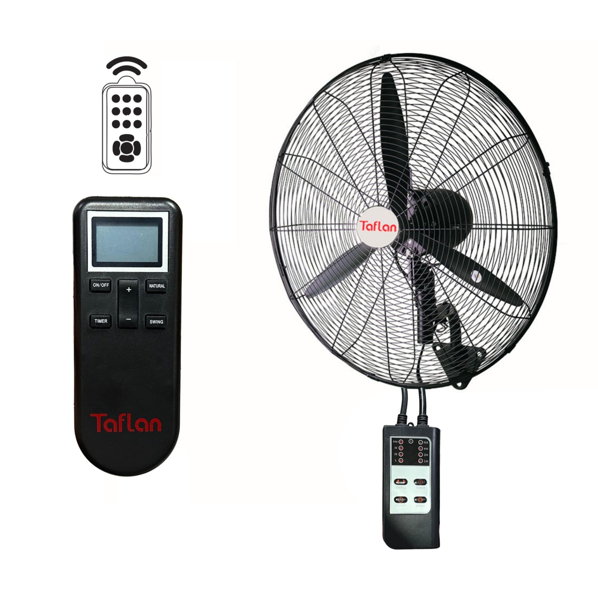 TAFLAN DUVAR VANTİLATÖR SARKIT+UZAKTAN K. FLW-750