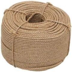 KENDİR HALAT(JÜT) 4 MM (1 TOP 400 MT) (MT 13 GR)