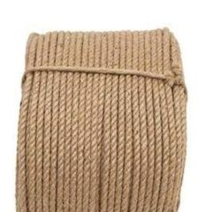 KENDİR HALAT(JÜT) 12 MM (1 TOP 200 MT) (MT 95 GR)
