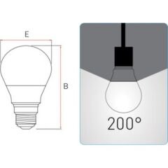 PANASONİC LED LAMBA 8.5W BEYAZ E27 860LM 6500K