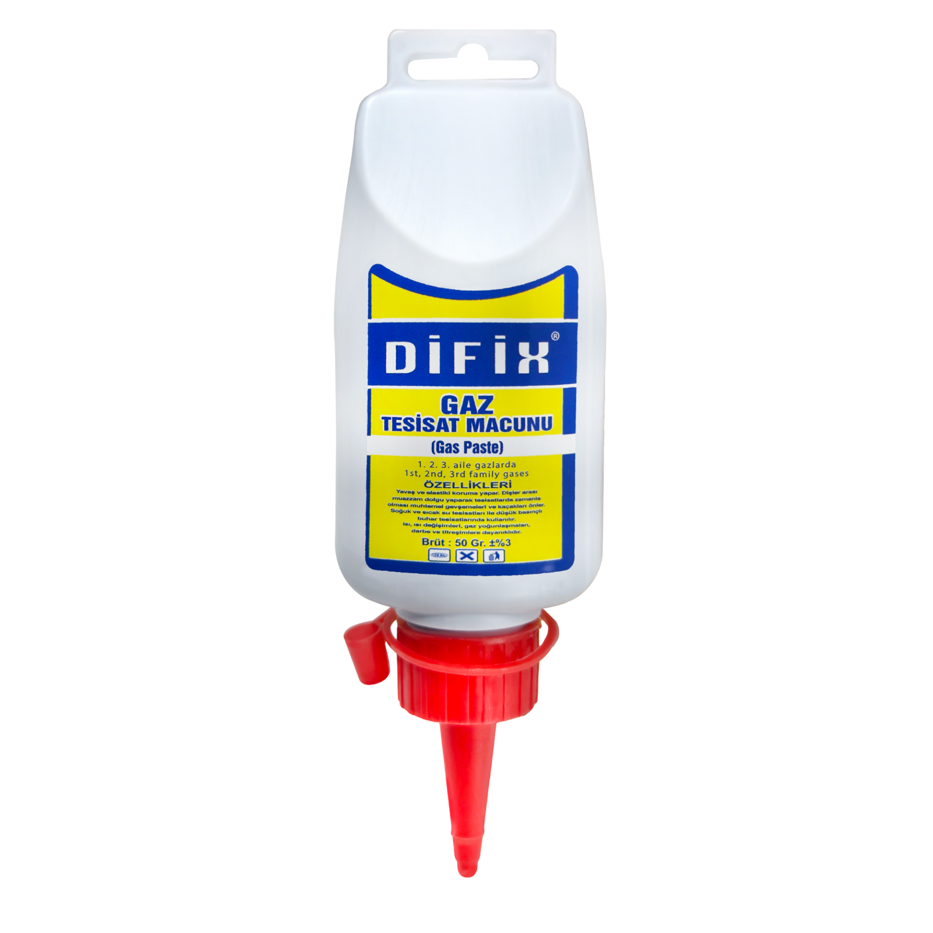 DİFİX DOĞALGAZ MACUNU TÜP 50 GR