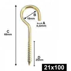 ERSA PİTON 21x100 (100 AD.) ER-110