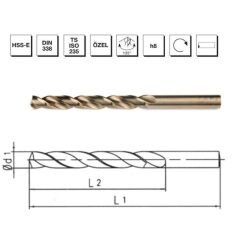 MTE HSS MATKAP UCU ALTIN SR DIN338 2 MM 5000200