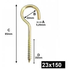 ERSA PİTON 23x150 (100 AD.) ER-113