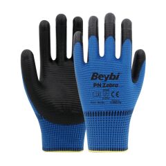 BEYBİ PN5 ZEBRA ELDİVEN MAVİ-SİYAH NO: 9