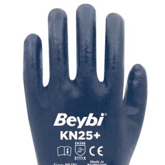 BEYBİ KN25+(PLUS) NİTRİL ELDİVEN LACİVERT NO:10