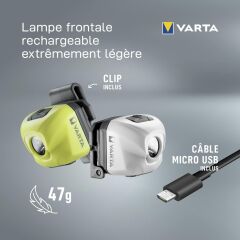 VARTA LED KAFA FENERİ H30R ŞARJLI(18631S)