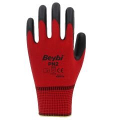 BEYBİ PN2 ELDİVEN KIRMIZI-SİYAH NO:9