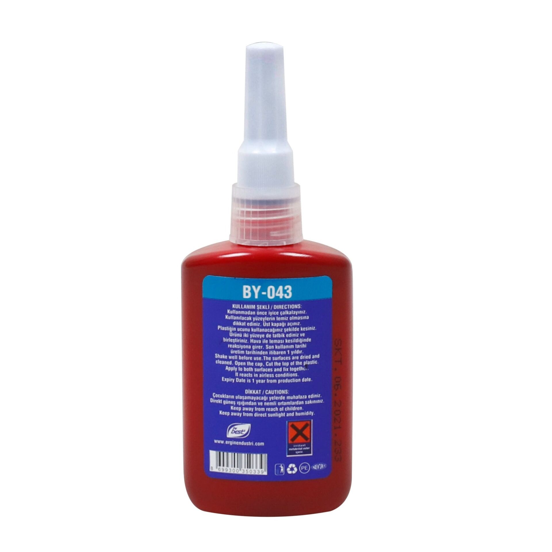BY043 ORTA YÜKSEK KUVVET CİVATA SABİTLEYİCİ 50 ML