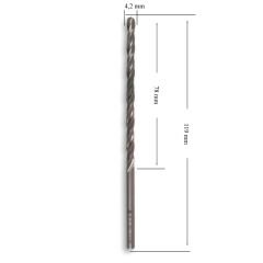 MTE HSS UZUN MATKAP UCU DIN/340 4.2 MM 7200420