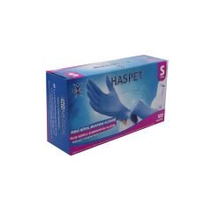 HASPET MAVİ PUDRASIZ NİTRİL MUAYENE ELDİVENİ S