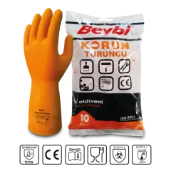 BEYBİ KORUN TURUNCU ELDİVEN NO: 10