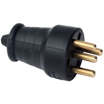 FAR KAUÇUK TRİFAZE ERKEK FİŞ 3x25 (37111101)