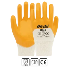 BEYBİ KN2 NİTRİL ELDİVEN SARI NO: 10