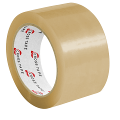 CROSS TAPE HOTMELT KOLİ BANTI 60x100 MT ŞEFFAF