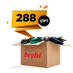 BEYBİ KN2+ (PLUS) NİTRİL ELDİVEN SARI NO: 10
