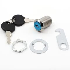CANEX MANDALLI ÇEKMECE KİLİDİ NİKEL 20 MM