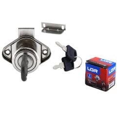 ÇEKMECE KİLİDİ OVAL KROM 106-22