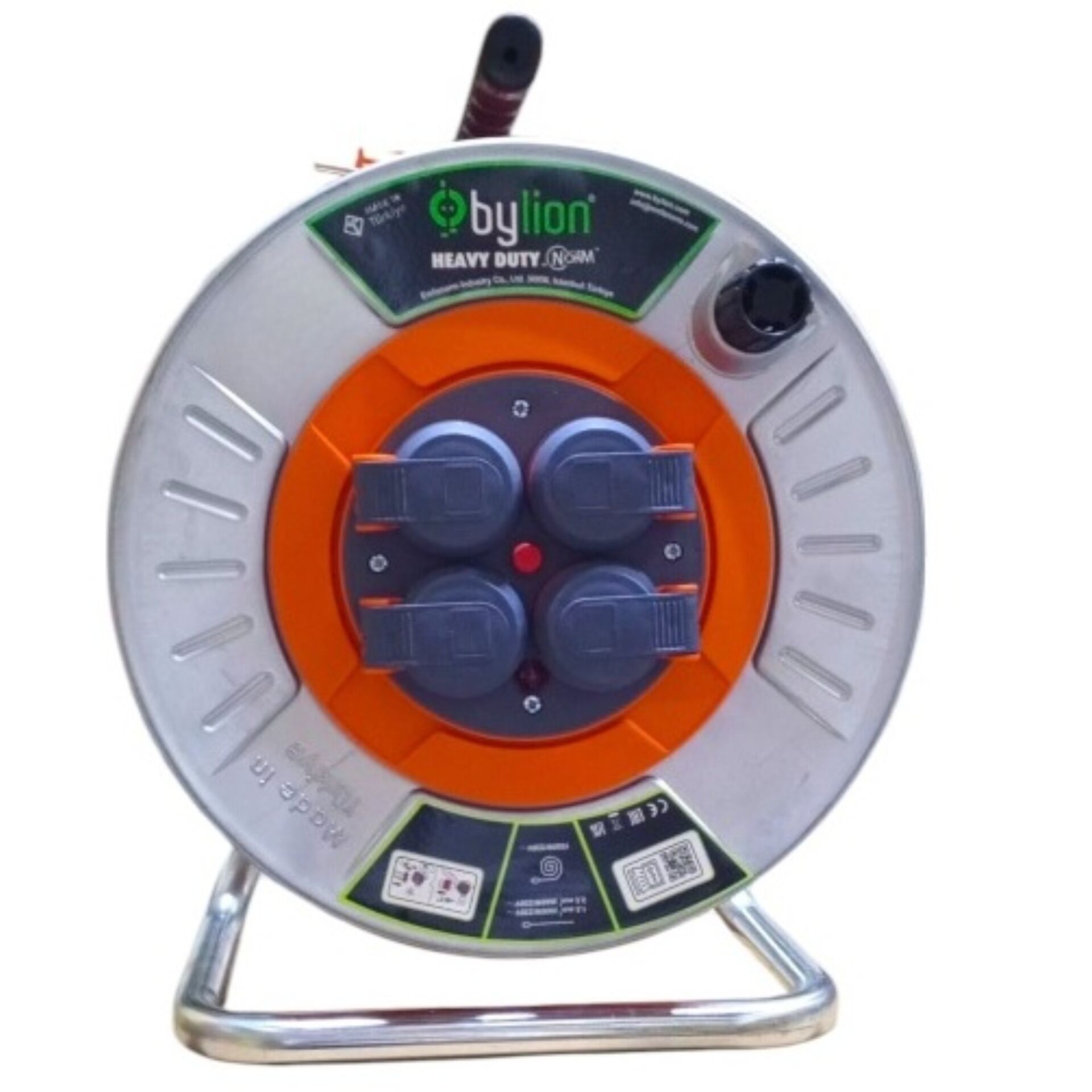 BYLİON METAL MAKARA KABLO 3x2.5 MM 30 MT (MP30325)
