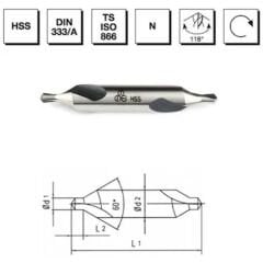 MTE HSS PUNTA MATKABI DIN333/A 4x10 10010400