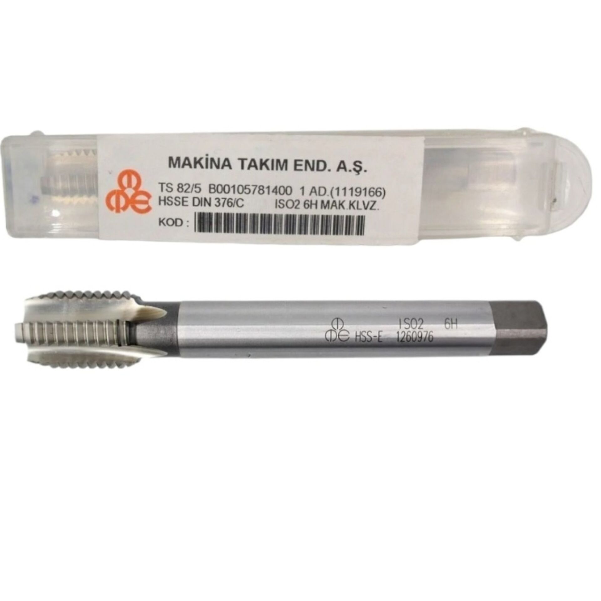 MTE HSSE DÜZ KANAL MAK.KLV DIN376C M14 105781400