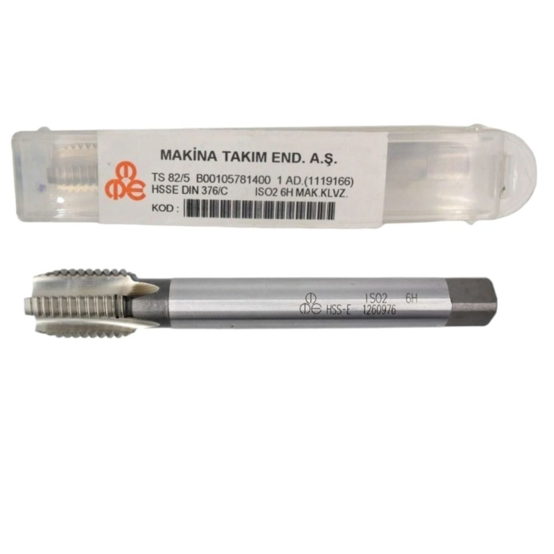 MTE HSSE DÜZ KANAL MAK.KLV DIN376C M22 105782200