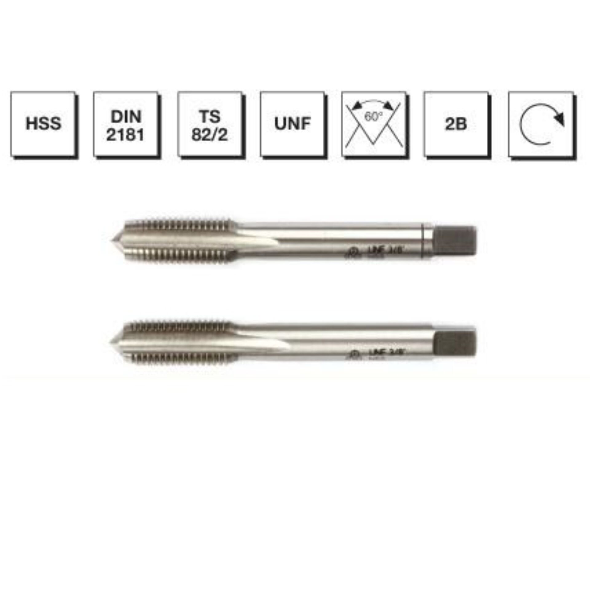 MTE HSS 2 Lİ TK KLAVUZ DIN2181 M10x1.25 102031000