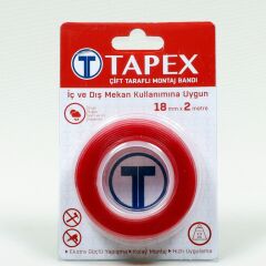 VHB ÇİFT TARAFLI BANT (OGS BANT) 18 MMx2 MT