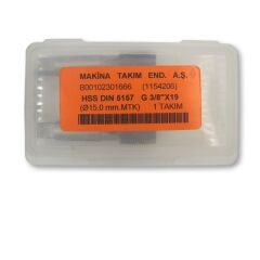 MTE HSS 2Lİ EL KILAVUZ DIN5157 G3/8''X19 102301666