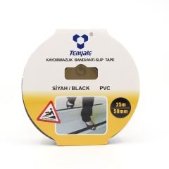 KAYDIRMAZLIK BANTI 25 MMx25 MT SİYAH