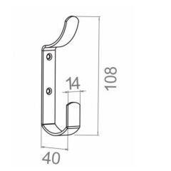 ÇENGEL METAL ASKI SARI BA860S