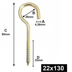 ERSA PİTON 22x130 (100 AD.) ER-112