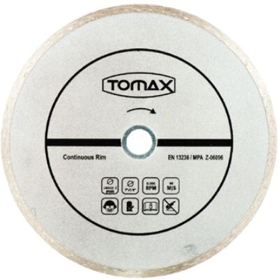 TOMAX SÜREKLİ ELMAS KESİCİ 115x2.0x22