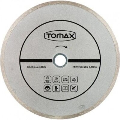 TOMAX SÜREKLİ ELMAS KESİCİ 180x2.2x22