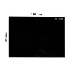 MASKE CAMI 777 SİYAH (110 MMx80 MM)